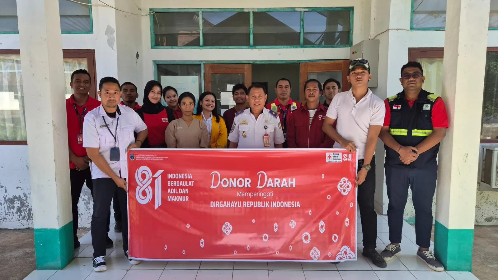 SEMARAK HUT KE-81 RI, UPBU TARDAMU–SABU GELAR AKSI DONOR DARAH UNTUK KEMANUSIAAN