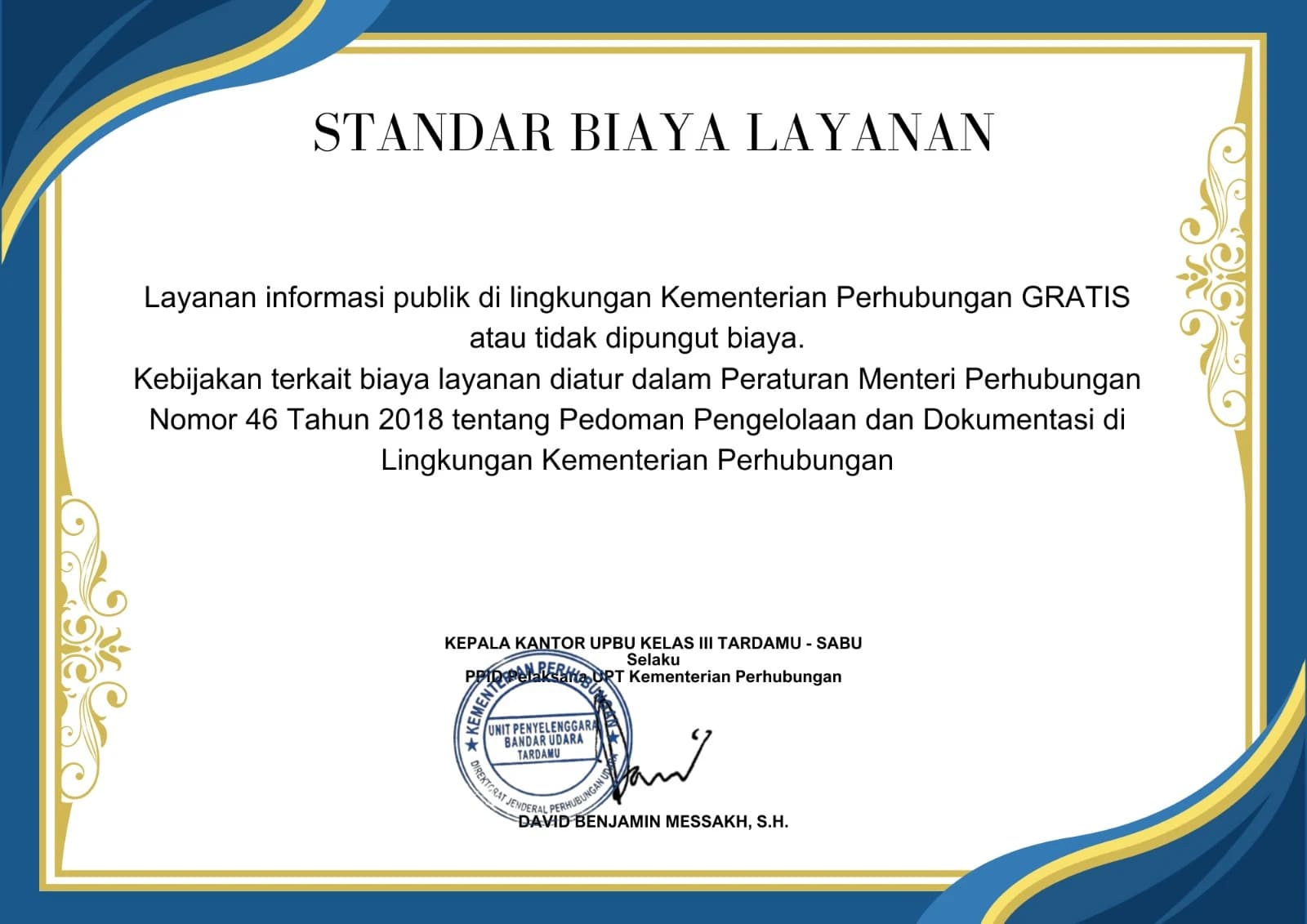 Standar Biaya