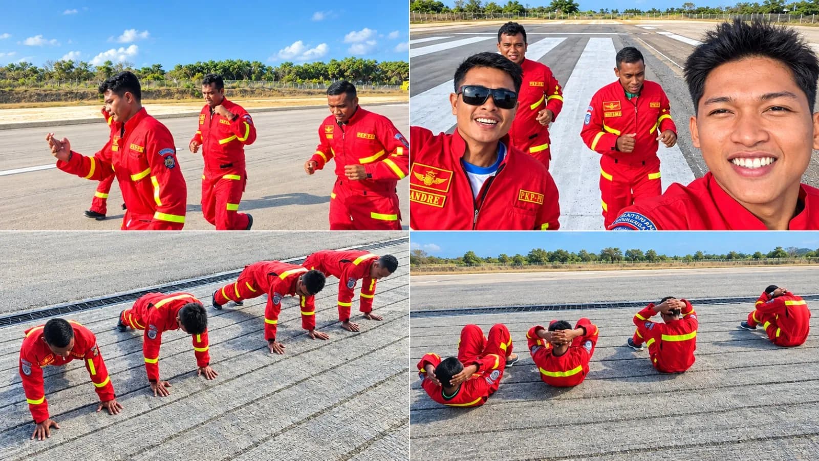 Jaga Kebugaran dan Kesiapsiagaan, Personel PKP-PK Kantor UPBU Tardamu-Sabu Laksanakan Dry Drill Rutin